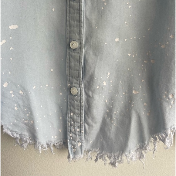 DL 1961 Kids Denim Shirt Size 5 - Picture 3 of 4